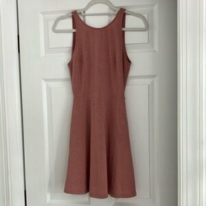 Divided Pink Sleeveless A-Line Mini Dress